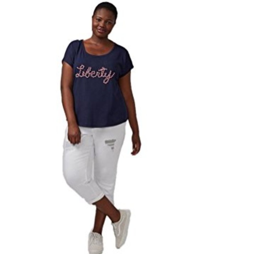 Lane Bryant T-shirt Liberty Fourth of July tee
